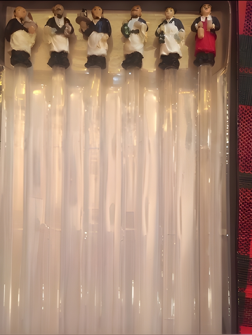 Waiter Drink Stirrers Set Of Six Swizzle Sticks - Picture 5 of 6